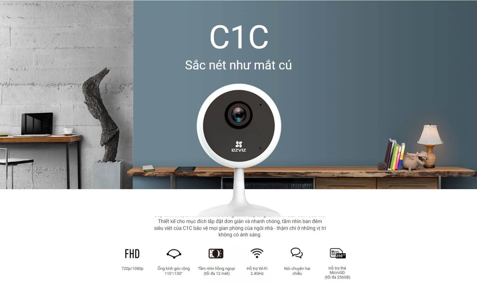 CAMERA EZVIZ C1C 1080p 5 CAMERA EZVIZ C1C 1080p