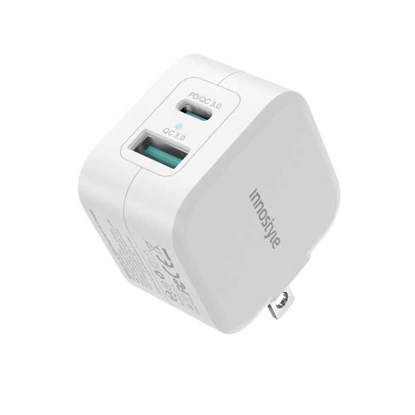 SẠC NHANH IPHONE 20W INNOSTYLE MINIGO PRO III DUAL 20 công suất nhanh
