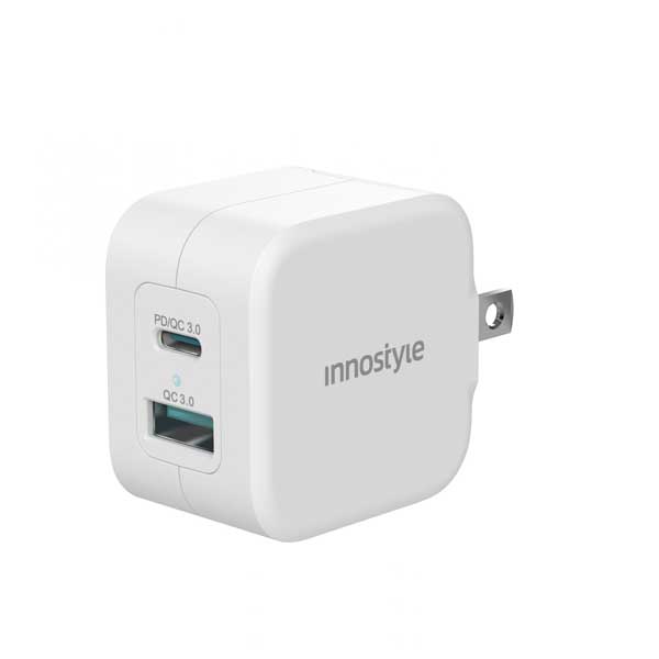 SẠC NHANH IPHONE 20W INNOSTYLE MINIGO PRO III DUAL 21 sạc nhanh 20W INNOSTYLE Chính Hãng
