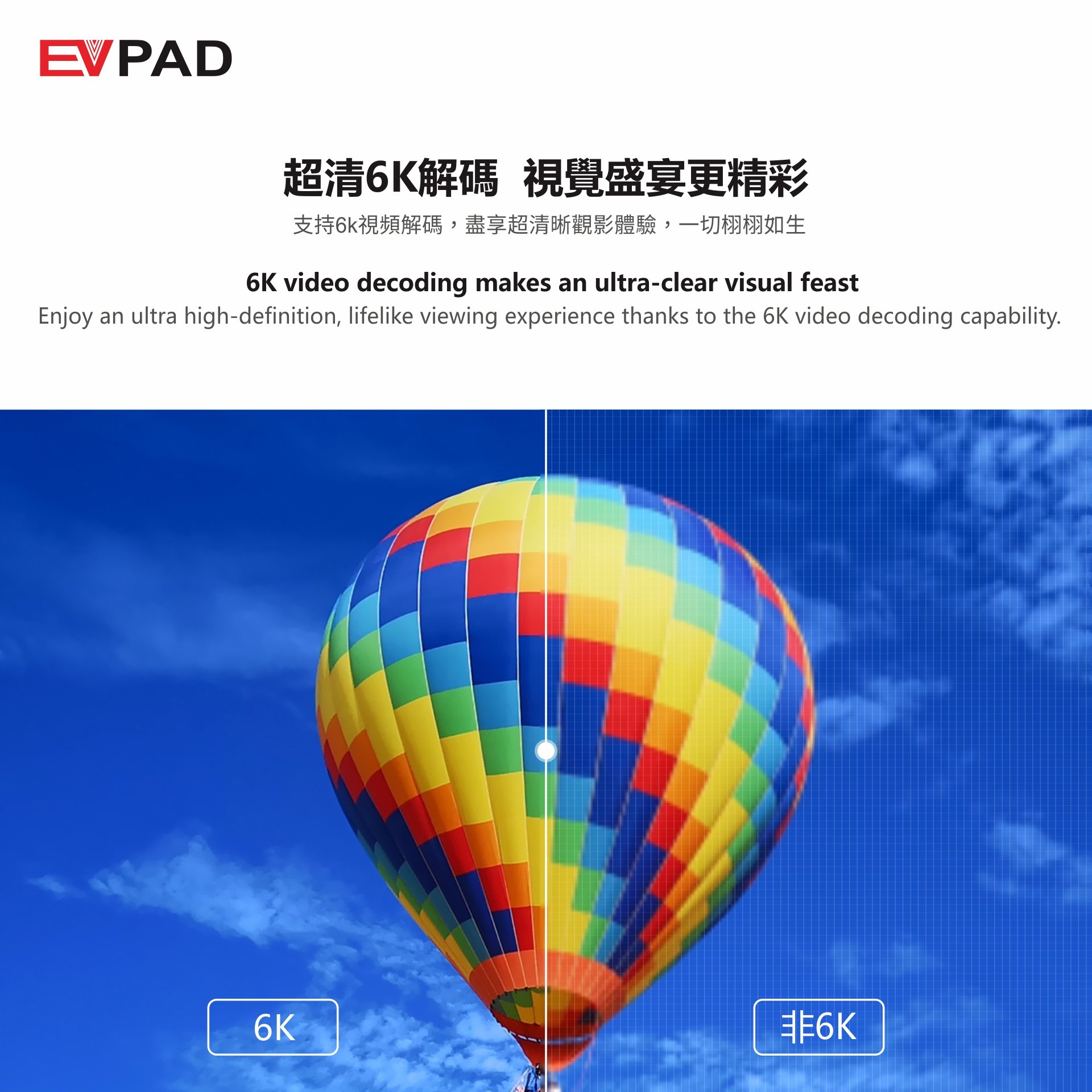 Android tv box EVPAD 6P Xem Truyền Hình Quốc Tế Chính Hãng 12 Android tv box EVPAD 6P Xem Truyền Hình Quốc Tế Chính Hãng >HDR10 & HLG HDR