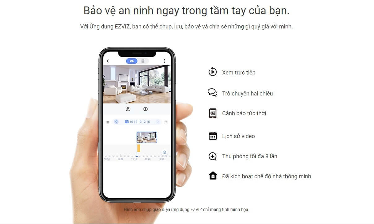 Camera IP Wifi EZVIZ C1C-B 1080P (H.265) 24 Camera IP Wifi EZVIZ C1C 1080P (H.265)