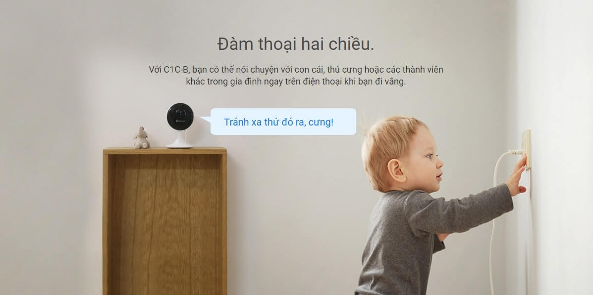 Camera IP Wifi EZVIZ C1C-B 1080P (H.265) 19 Camera IP Wifi EZVIZ C1C 1080P (H.265)